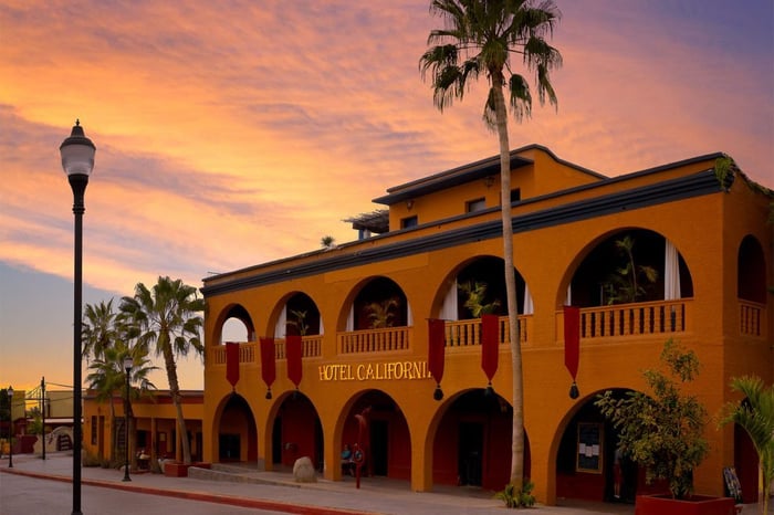 Any hotel or address in Todos Santos -> La Paz Airport (LAP). image